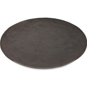 Round Black Iron Tawa No Handle 24"
