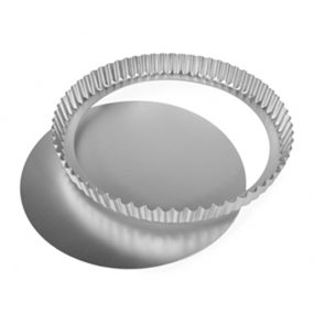 Silverwood 19cm Continental Flan Tin with Loose Base