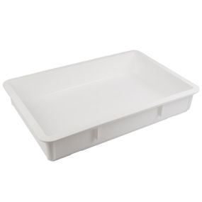 Pizza Dough Tray white 60x40x10cm