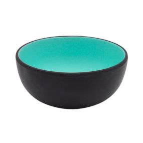 Melamine Black Blue Serving Bowl 14.5cm