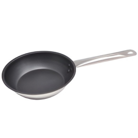 Professional Non Stick Stainless Steel Frying Pan 8", 20cm