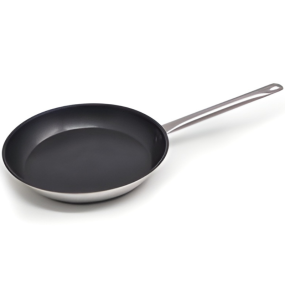 Professional Non Stick Stainless Steel Frying Pan 12", 30cm