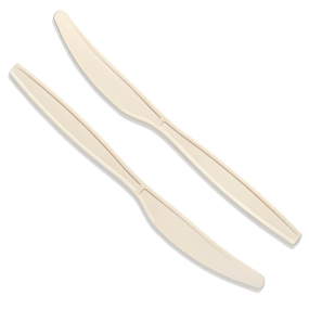 Rootier Natural Cornstarch Knife 190mm/7.5" (Pack 100)