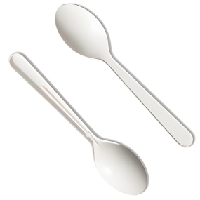 Rootier Natural Cornstarch Tea Spoon 125mm/4.9 (Pack 100)
