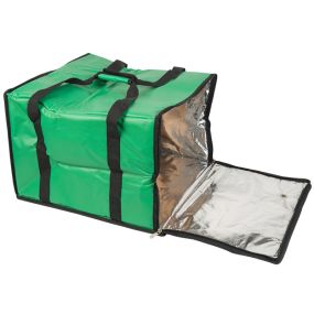 Green Insulated Pizza Delivery Bag 20" x 18" x 13"