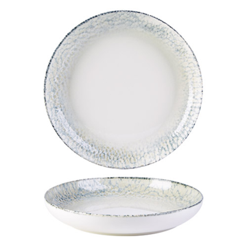 Enigma Ripple Low Bowl 22cm