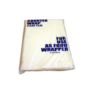 Clear Film Sheets A5 Size 148mm x 210mm 2kg for Food Use
