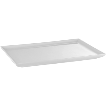 Porcelite Flat Rectangular Platter 35x26cm (Pack 6)