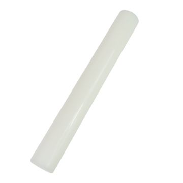 Rolling Pin White Polyethylene 14&quot;