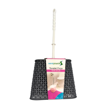 Hobby Saral Toilet Brush Set Droplet Design