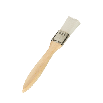 Wooden Handle Pastry Brush Nylon Bristles 1&quot; (Pack 4)