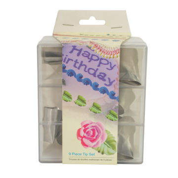 Cake Decorating set of 9 Icing Set (Pack 9)