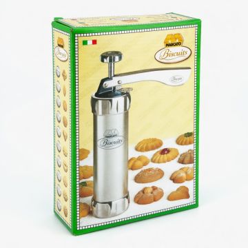Cookie / Biscuit Press &amp; Icing Set Metal