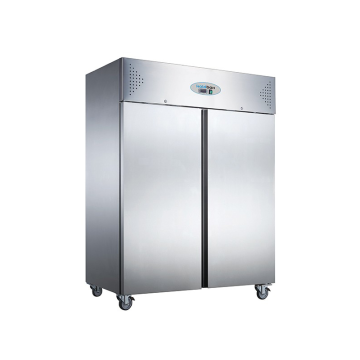 KXF1200 Double Door Ventilated GN SS Freezer 1200L