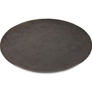 Round Black Iron Tawa No Handle 14&quot;