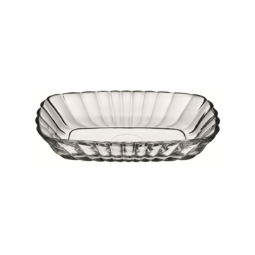Mezze Rectangular Glass Serving Bowl 15.7 x 10.1cm