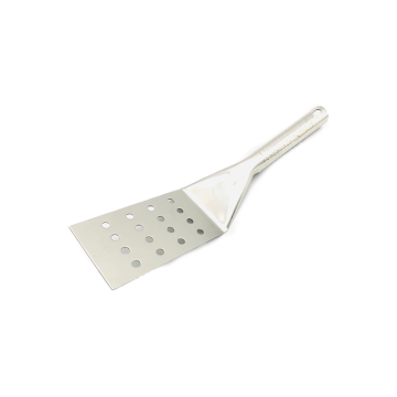Stainless Steel Heavy Duty Perforated Turner 7x13cm Blade