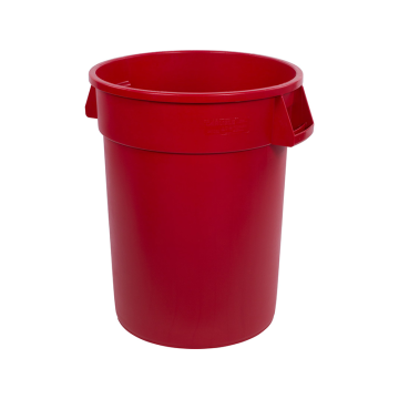 Bronco Red Round Ingredient Bin Food Container 121 Litre