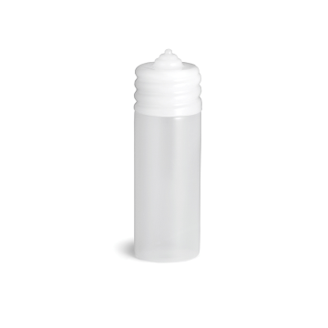 Tablecraft SaferFood Solutions 591ml Natural Dual Way Widemouth Dispenser