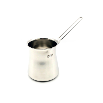 Turkish Milk / Coffee Warmer Steel Handle 350ml