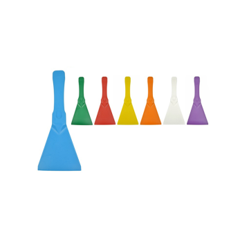 Plastic Large Hand Scraper 100mm / 4&quot; Blue