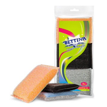 Bettina Gentle and Tough Scouring Pad Wizards (Pack 3)
