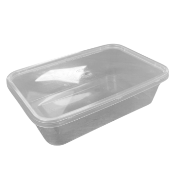 Microwaveable Containers &amp; Lids 650ml (Pack 250)