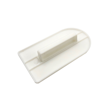Cake Decorating White Plastic Icing Smoother 8x14.5cm