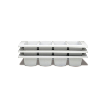 Araven Grey Cutlery Tray GN 1/1