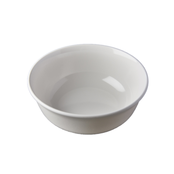 Melamine Round Bowl White 15cm