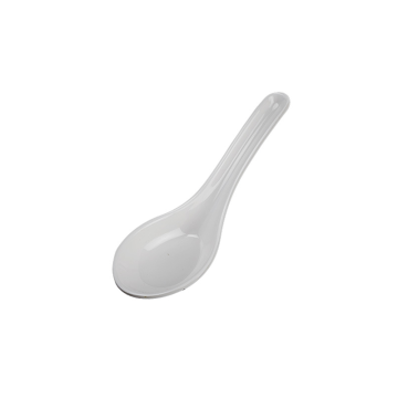 Melamine Stylo Soup Spoon White 13.5cm