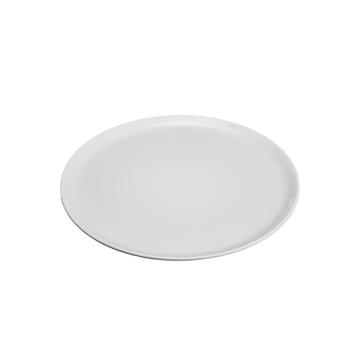 Melamine Round Pizza Plate White 33cm