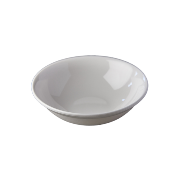 Melamine Round Bowl White 18cm