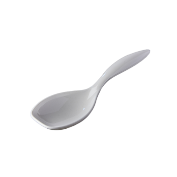 Melamine Trendy Serving Spoon White 24.5cm