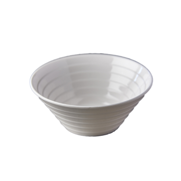 Melamine Tapered Nova Bowl White 15cm