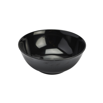 Melamine Footed Bowl Black 21cm
