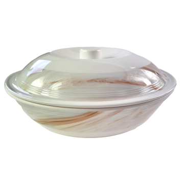 Melamine Toronto Serving Bowl with Lid 1.2 Litre / 21cm
