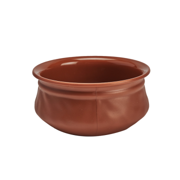 Melamine Terracotta Matt Handi with Lid 13cm