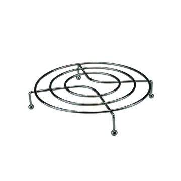 Apollo Chrome Trivet Stand Round 21cm