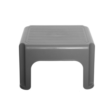 Whitefurze Step Stool 40cm Silver