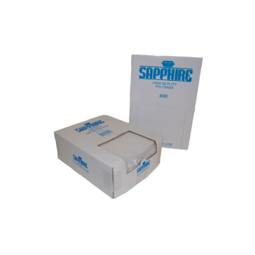 Sapphire Polythene Bags 200 Guage 12&quot; x 15&quot; (Pack 500)