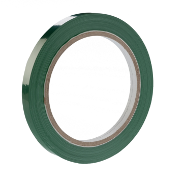 Bag Neck Sealing Vinyl Tape Green 9mm x 66meter (Pack 6)