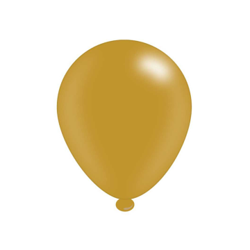 Latex Balloons Gold (Pack 48)