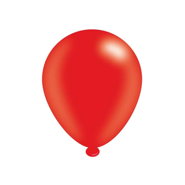 Latex Balloons Red (Pack 48)