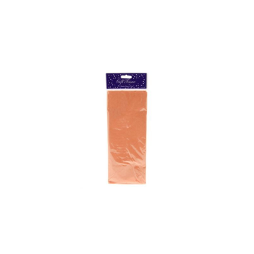 Tissue Paper Sheets Orange  (Pack 5)