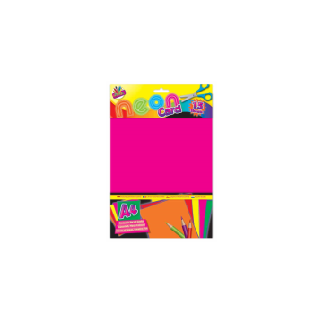 Art Box 15 Sheets A4 Neon Card (Pack 15)