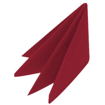 Dinner Napkin 2ply 40cm Bordeaux (Pack 125) [125/16]