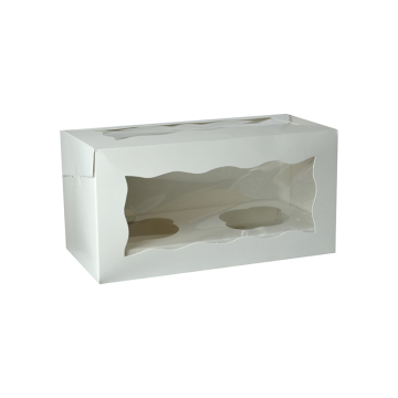 Cupcake Holder 2 Inserts 200 x 100 x 100mm (Pack 25)