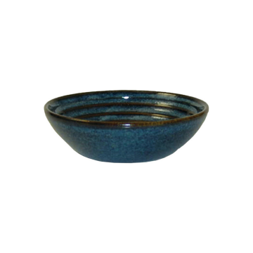 Churchill Sapphire Bit On The Side Ripple Dip Dish 5oz