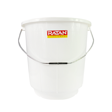 White Plastic Bucket 20 Litre